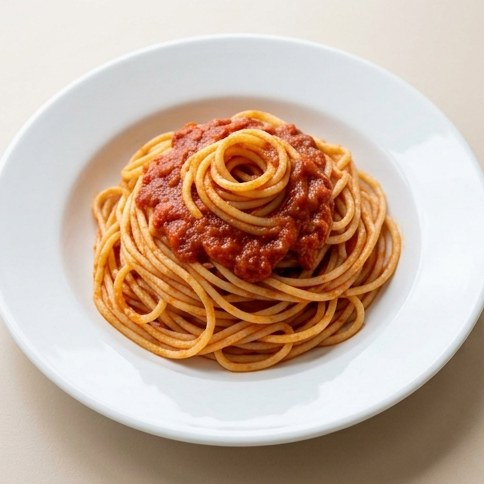 Soslu Spagetti